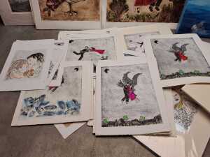 Assorted artworks by Tasmanian artist Karen Armstrong - 5