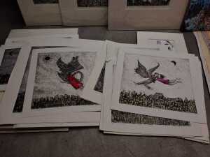 Assorted artworks by Tasmanian artist Karen Armstrong - 2