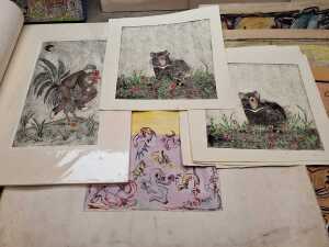 Assorted artworks by Tasmanian artist Karen Armstrong - 3