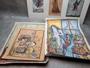 Assorted artworks by Tasmanian artist Karen Armstrong - 5