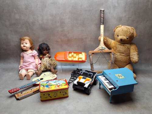 Vintage and antique children's toys
