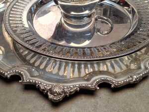 Silver plate, metalware and Pyrex glass items - 6