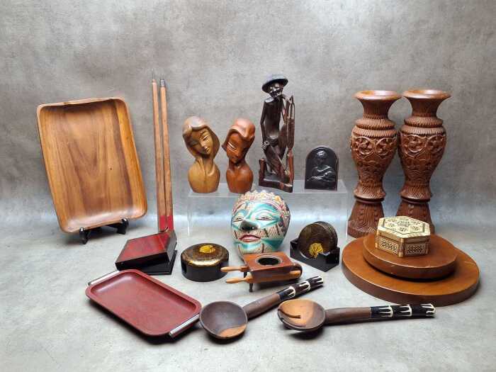 Timber decorative items