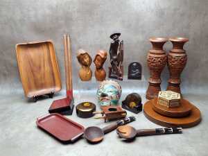 Timber decorative items