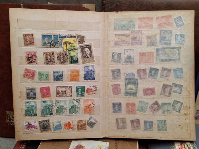 Collection of world stamps