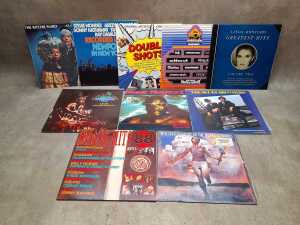 10 Rock, Pop, Soul and Funk vinyl records