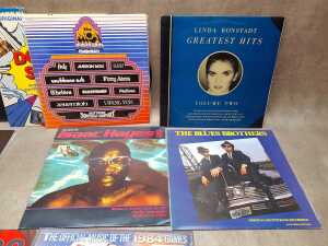 10 Rock, Pop, Soul and Funk vinyl records - 2