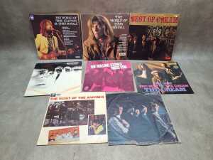 Eight Blues and Rock vinyl records