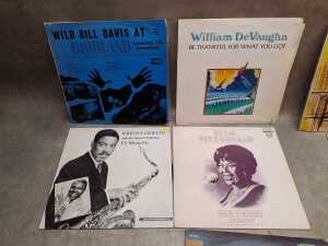 Nine Jazz vinyl records - 2