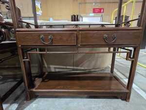 Oriental open display cabinet - 3