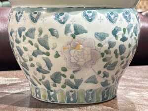 Chinese porcelain jardini&egrave;re, mid-20th century - 2