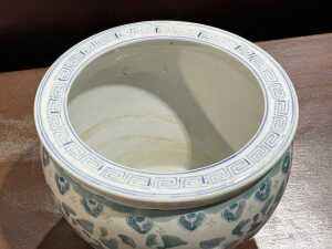 Chinese porcelain jardini&egrave;re, mid-20th century - 3