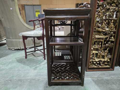 Chinese rosewood side table