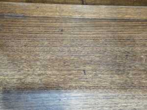 Antique arts and crafts oak monks seat - 4