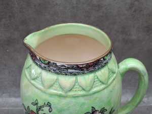 Three ceramic lustreware pieces - 3