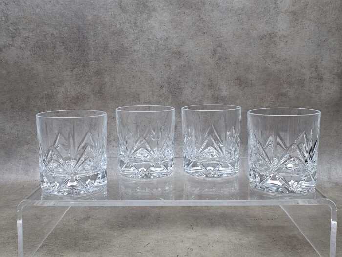 Four Royal Doulton whiskey tumblers