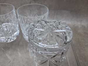 Four Royal Doulton whiskey tumblers - 4