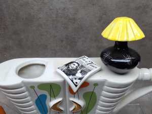 Swineside Ceramics Tea-V Time novelty teapot - 4