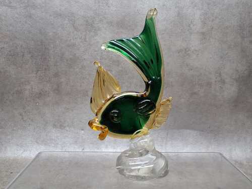 Vintage Murano art glass fish