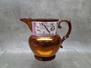 Two lustreware ceramic pieces - 2