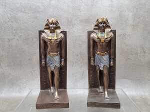 Pair of Egyptian style bookends