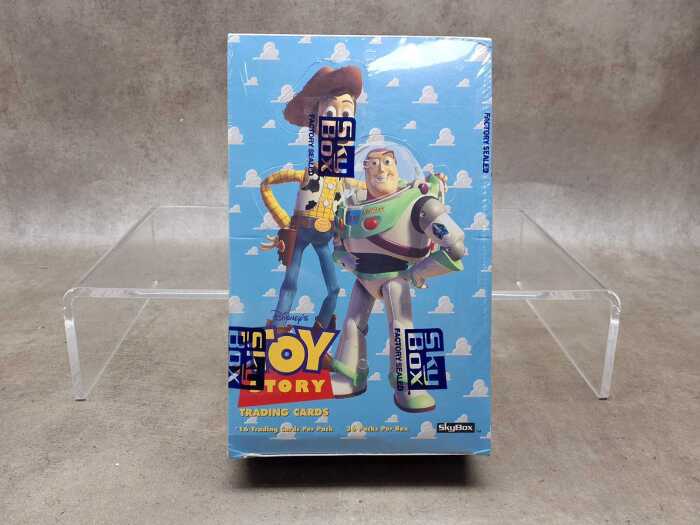 Toy Story factory sealed box of 1995 Sky Box trading cards