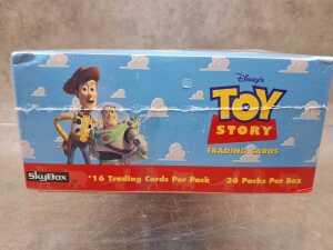 Toy Story factory sealed box of 1995 Sky Box trading cards - 3