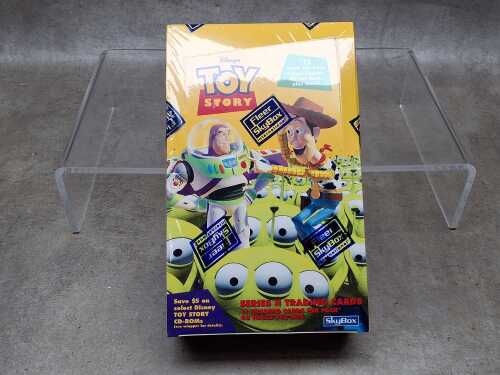 Toy Story series II factory-sealed box of 1996 Sky Box trading cards