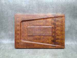 Mid-century timber spiked cutting board