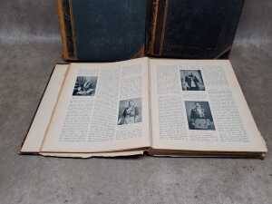 Three antique volumes of Cyclopedia of Victoria - 2