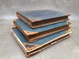 Three antique volumes of Cyclopedia of Victoria - 5