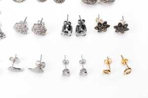 A collection of earrings in sterling silver - 5