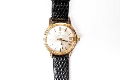 A vintage Omega automatic Seamaster ladies watch