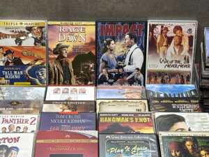 Assorted CDs and DVDs, including soundtracks and westerns - 3