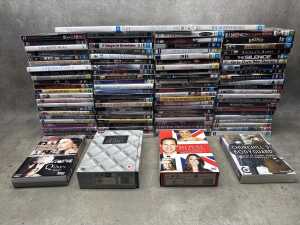 DVDs, including movies, documentaries and TV shows
