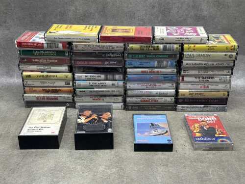 Assorted pop cassette tapes (collect them while you can)