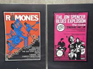 Collection of music-related reproduction posters - 3
