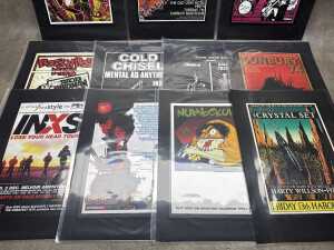 Collection of music-related reproduction posters - 4