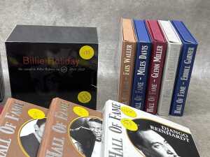 Jazz CD box sets, mostly Hall of Fame series - 3