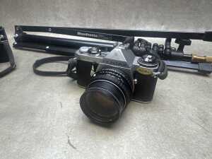 Two SLR film cameras Pentax and Ricoh - 3