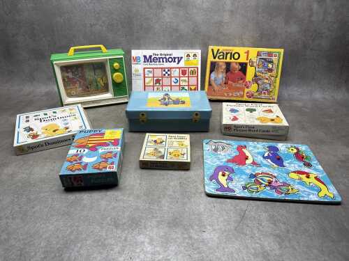 Vintage children's games