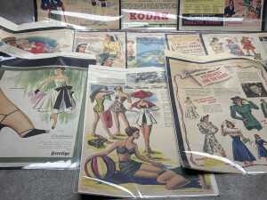 Collection of original and reproduction advertisement prints - 2