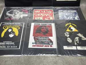 Collection of music-related reproduction posters - 3