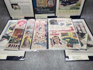 Collection of original and reproduction advertisement prints - 2