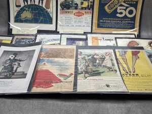 Collection of original and reproduction advertisement prints - 3