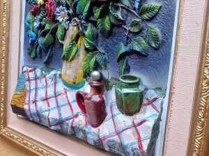 Two wall mounted 3D paintings - 4