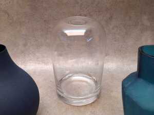 Four decorator vases in blue tones - 4
