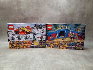 Two LEGO Super Heroes playsets. - 2