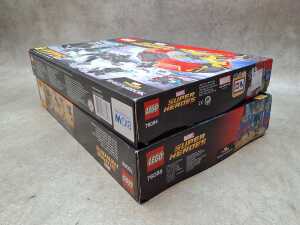 Two LEGO Super Heroes playsets. - 4