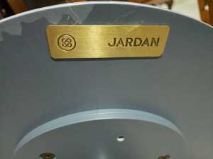 Pair of Jardan modern metal side tables - 4